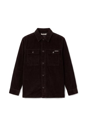 Calvin Klein Jeans, EASY OVERSHIRT - Chaqueta de entretiempo - black