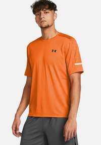 Under Armour - SHORT-SLEEVES TECH UTILITY - T-Shirt sport - orange Immagine in miniatura 1