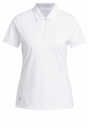 adidas Golf WOMEN'S SOLID PERFORMANCE SHORT SLEEVE - Bluză polo - white