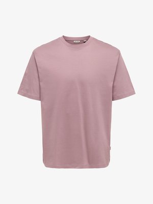 Only & Sons, ONSFRED LIFE TEE - Lihtne T-särk - rot