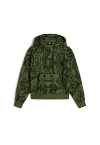 Vans MTE KENNETT PRINTED  - Felpa con cappuccio - dark olive