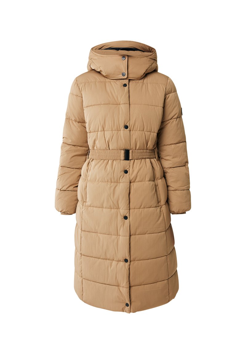 Mexx Wintermantel zandkleur Mexx Wintermantel zandkleur
