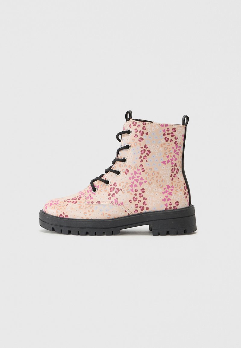 Friboo Bottes à lacets - pink