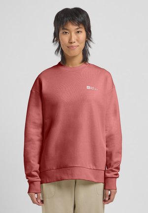 Sweatshirt - mineral red