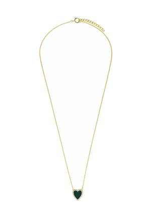 Collier - gold dark green