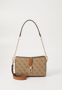 ZAMIRA TOP ZIP SHOULDER BAG - Handtasche - latte