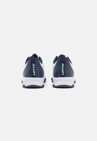 Lotto MIRAGE 600 ALR - Tenisové boty na všechny povrchy - all white/navy blue/clearwater