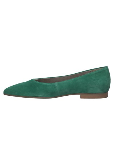grüne ballerinas günstig