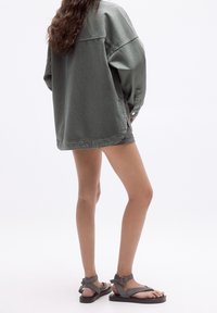 PULL&BEAR Veste en jean - grey