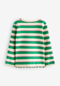 Next REGULAR FIT - Top s dlhým rukávom - green stripe