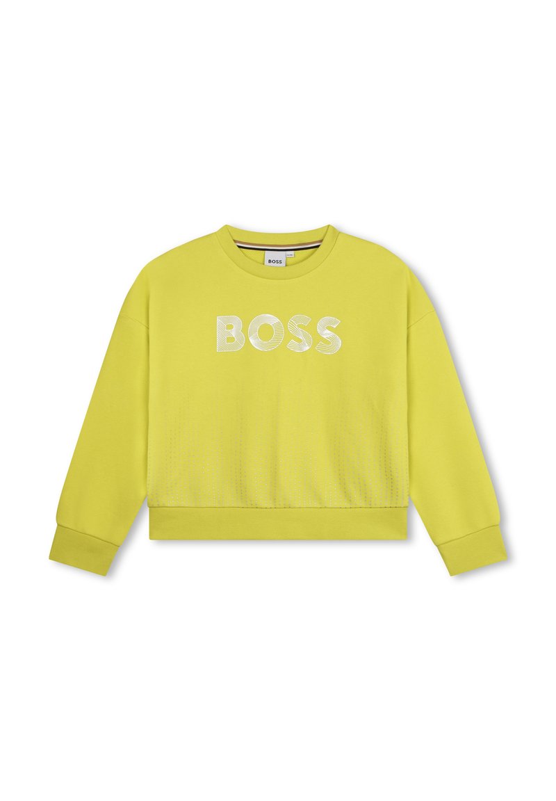 BOSS Kidswear Sweater geel