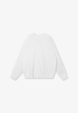 10DAYS, 10DAYS TOPS BASEBALL SWEATER YIN YANG - Sweatshirt - ecru