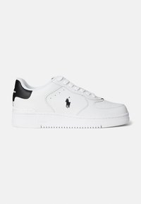 MASTERS COURT LEATHER SNEAKER UNISEX - Αθλητικά παπούτσια - white/black