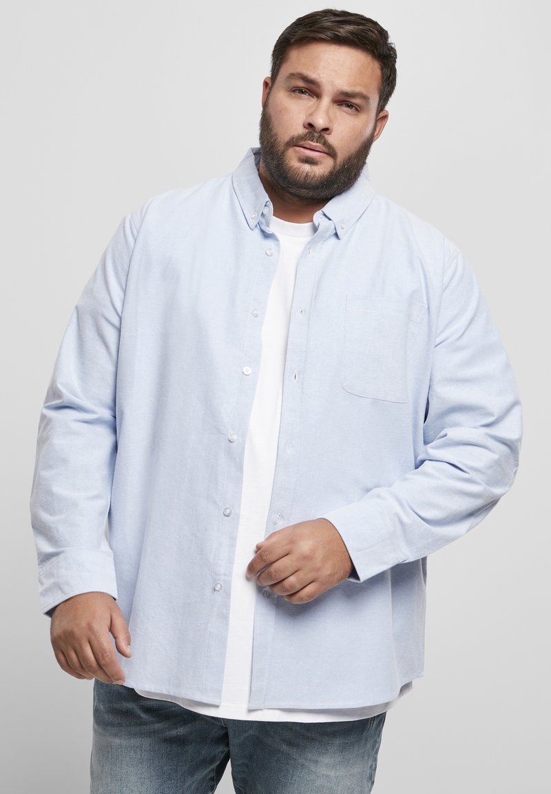 Urban Classics - BASIC OXFORD  - Krekls - blue/white, Palielināt