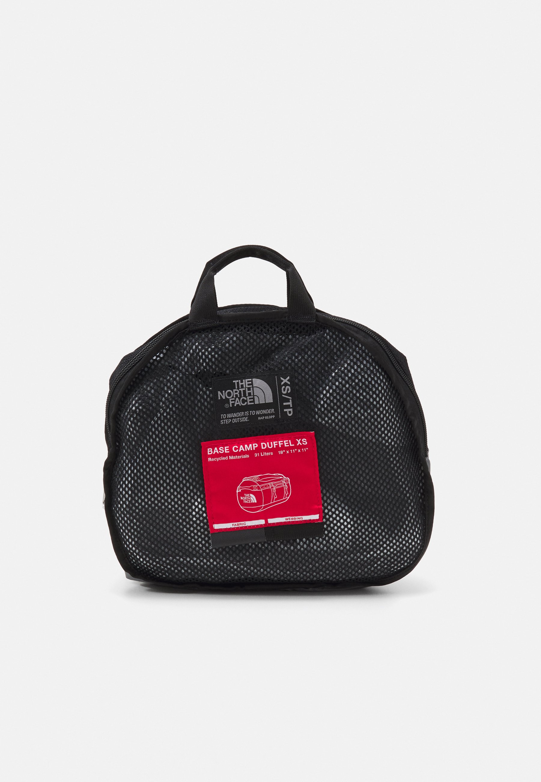 The North Face BASE DUFFLE CAMP UNISEX - Genți sport - black/white