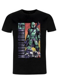 Henry Tiger STAR WARS: THE MANDALORIAN FALLEN TROOPER UNISEX - Camiseta estampada - black
