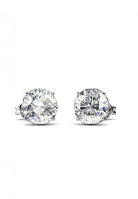 MYC Paris KRISTINE - Oorbellen - couleur or rose / cristal