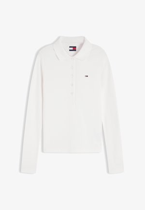 Tommy Jeans, SLIM ESSENTIAL - Langærmet T-shirt - off white