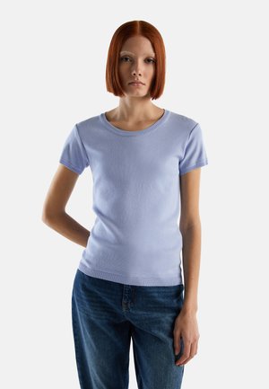 United Colors of Benetton SHORT SLEEVE  - Camiseta básica - lavander