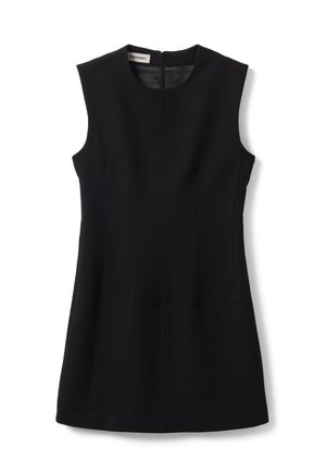 Stefanel, CREW-NECK SLIM-FIT DRESS. - Vestito casual - black