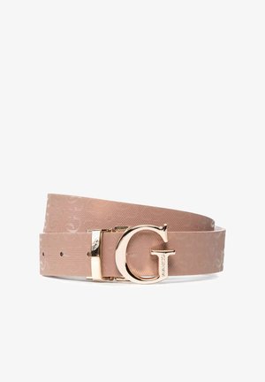 Waist belt - biscuit shite