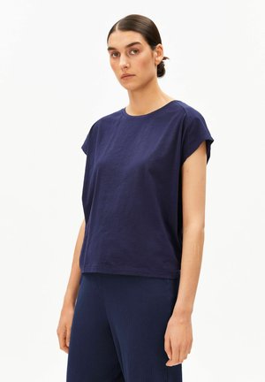 SLUB - T-shirt basique - tinted navy