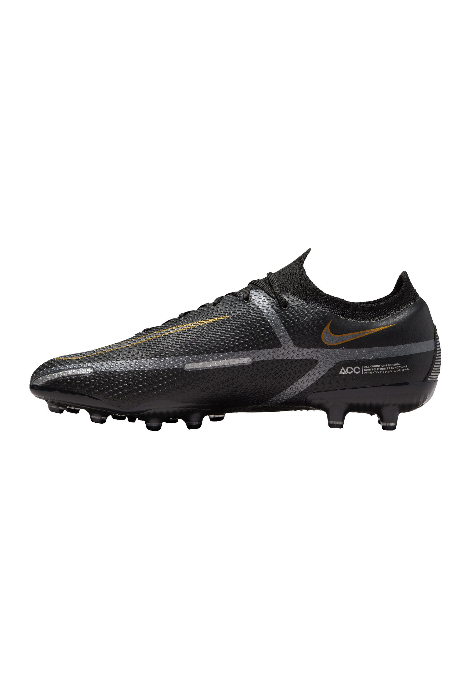 Nike Performance Chaussures de foot à crampons - schwarzgrau/noir -  ZALANDO.FR