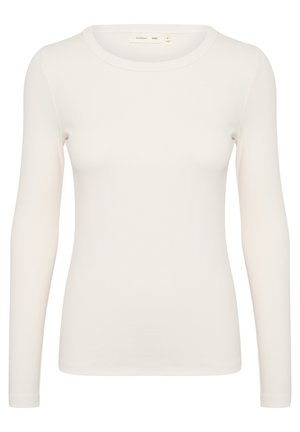 InWear LOLAHIW BASE  - Tops ar garām piedurknēm - whisper white