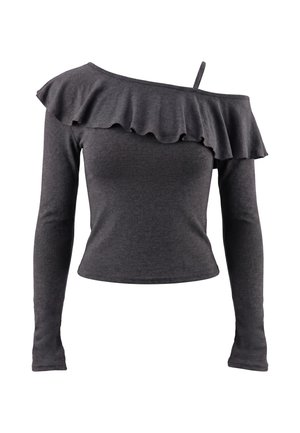 faina, Maglietta a manica lunga - grey