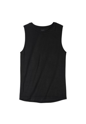 FINN Design ÄRMELLOS RUNDHALS - Undershirt - schwarz