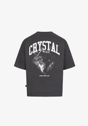 CRYSTAL PARIS, - T-shirt z nadrukiem