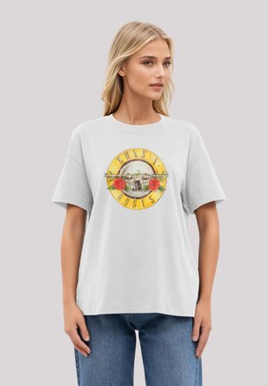 F4NT4STIC GUNS 'N' ROSES VINTAGE BULLET LOGO - Print T-shirt - weiß