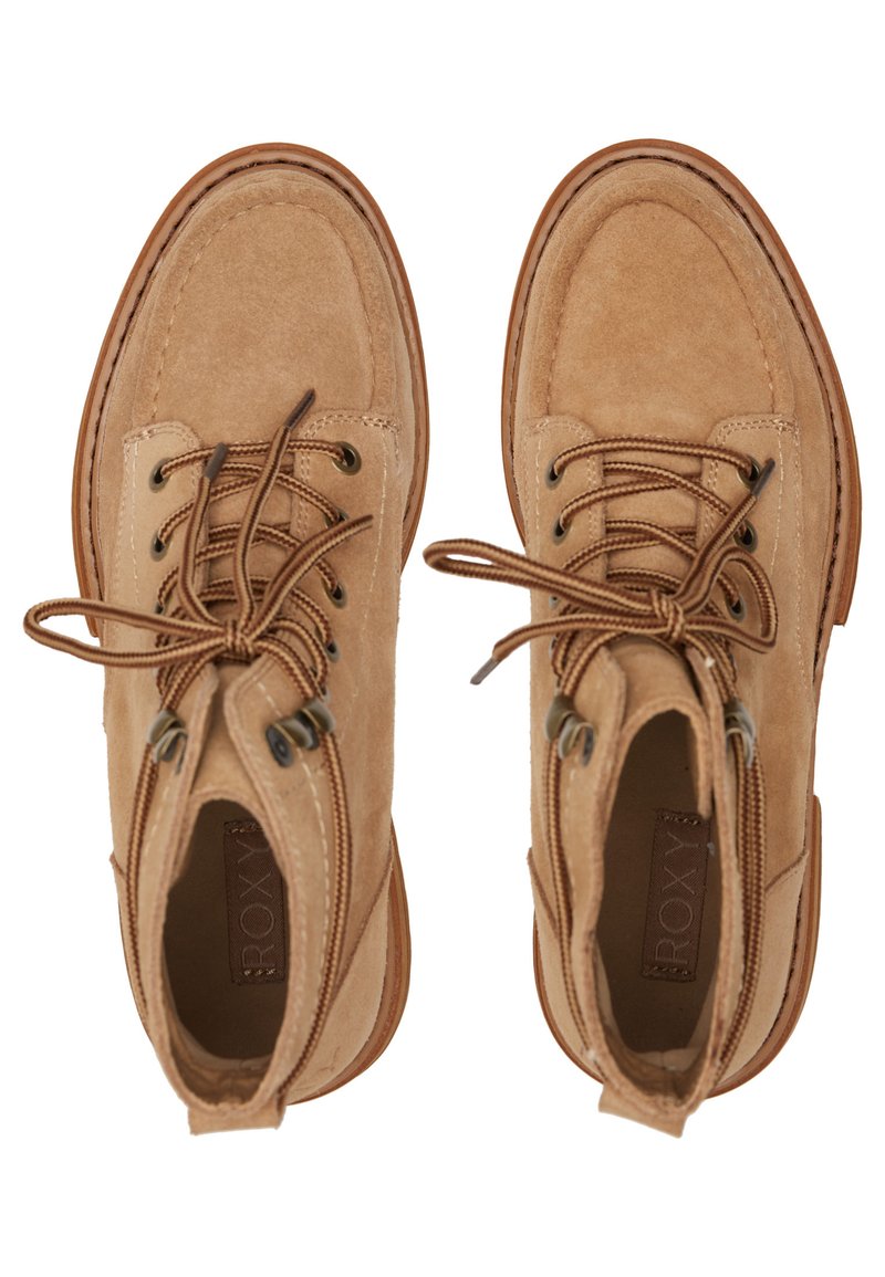 Roxy WORK IT Platform ankle boots tan