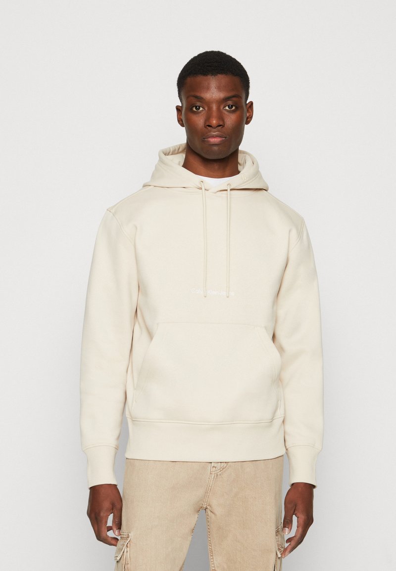 Calvin Klein Jeans - INSTITUTIONAL - Hoodie - classic beige, Forstørre