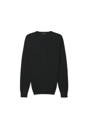 Calliope, MAGLIA TINTA UNITA - Strickpullover - nero ultrablack