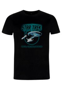 Henry Tiger STAR TREK ENTERPRISE - T-shirt z nadrukiem
