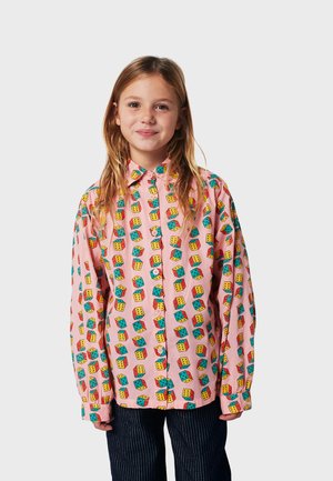 Button-down blouse - pink