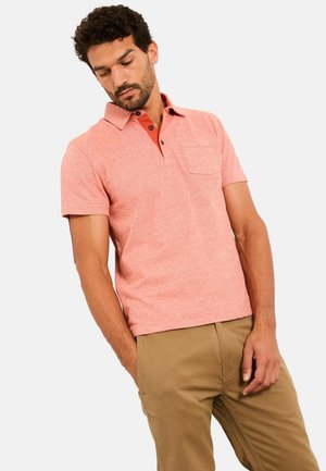 FatFace, REGULAR FIT - ELM STRIPE POLO . - Poloshirts - rust red