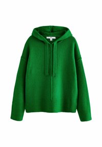 Next RELAXED FIT OVERSIZED - Džemperis su gobtuvu - green bright