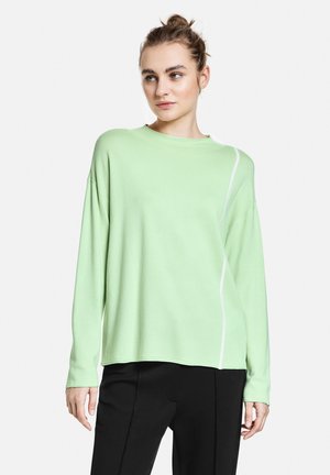 Maglione - pistachio gemustert