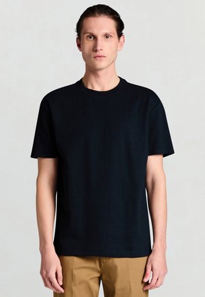 T-Shirt basic - blu calliope