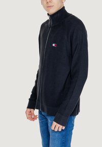 Tommy Jeans Felpa con zip - black