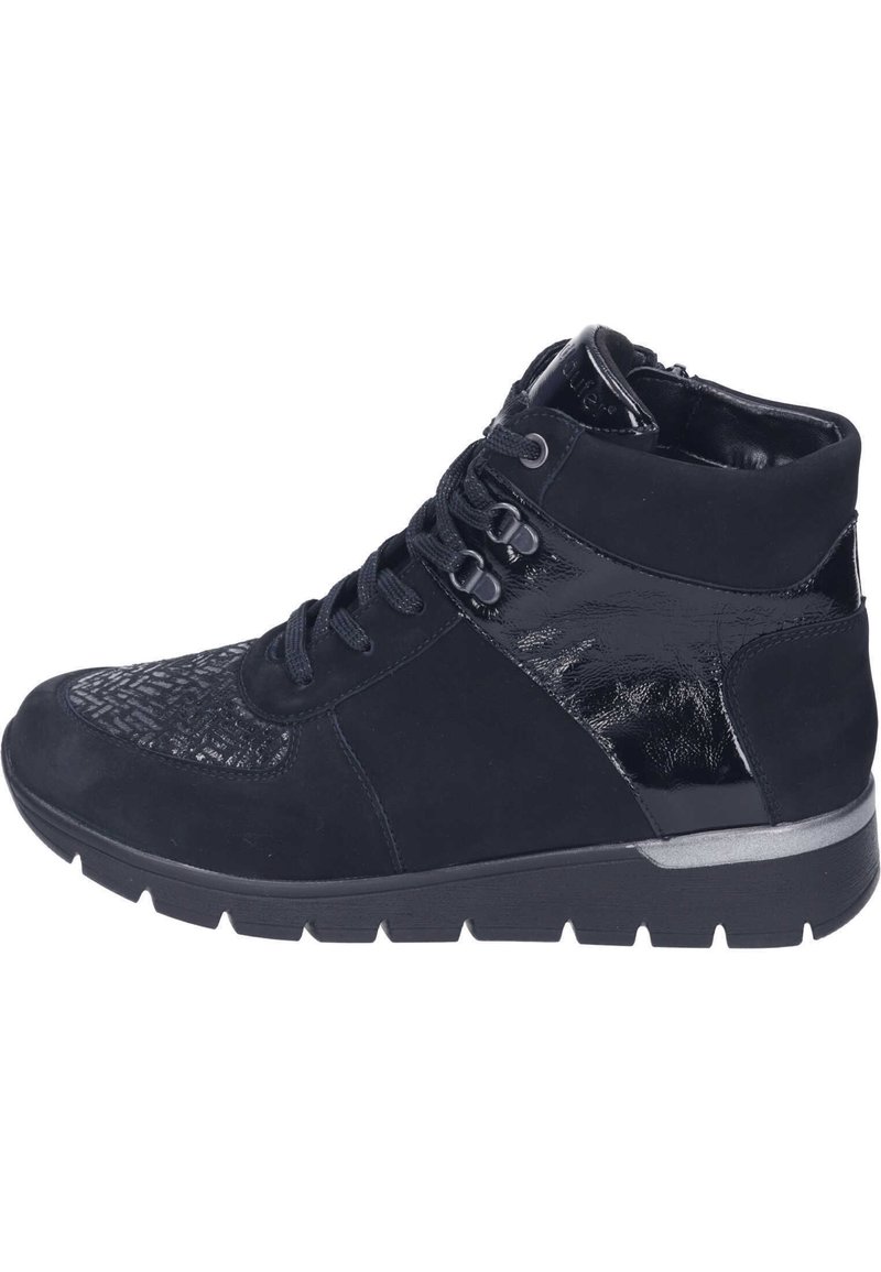 Damen Ankle Boots | Waldläufer Schnürstiefelette schwarz - JY61683 Damen Ankle Boots | Waldläufer Schnürstiefelette schwarz - JY61683