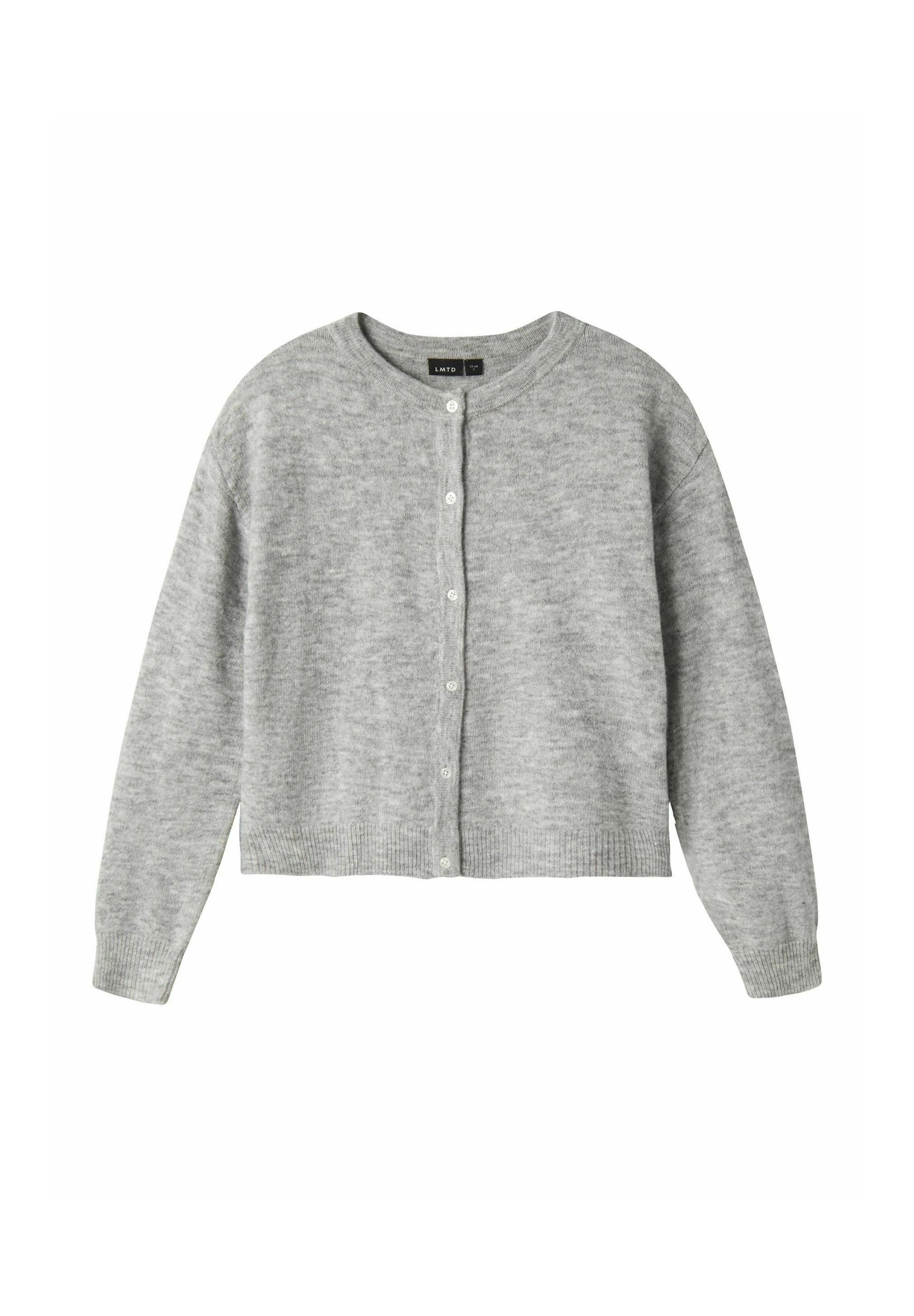 LMTD LANGARM Gilet light grey melange/gris