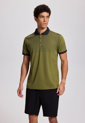 Icepeak BRONSON - Polo - dunkel olivgrün
