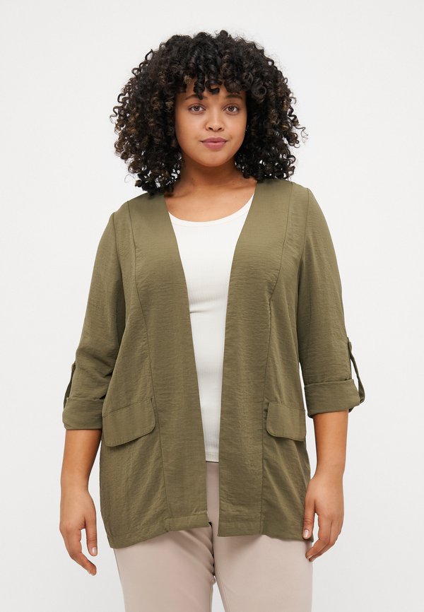 CARJACKIE 3/4 COATIGAN - Short coat - kalamata - Main Image