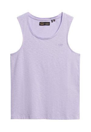 Superdry & Co, SCOOP NECK TANK - Top - light lavender purple