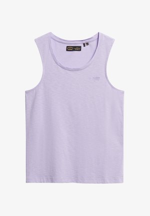 Superdry & Co, SCOOP NECK TANK - Top - light lavender purple