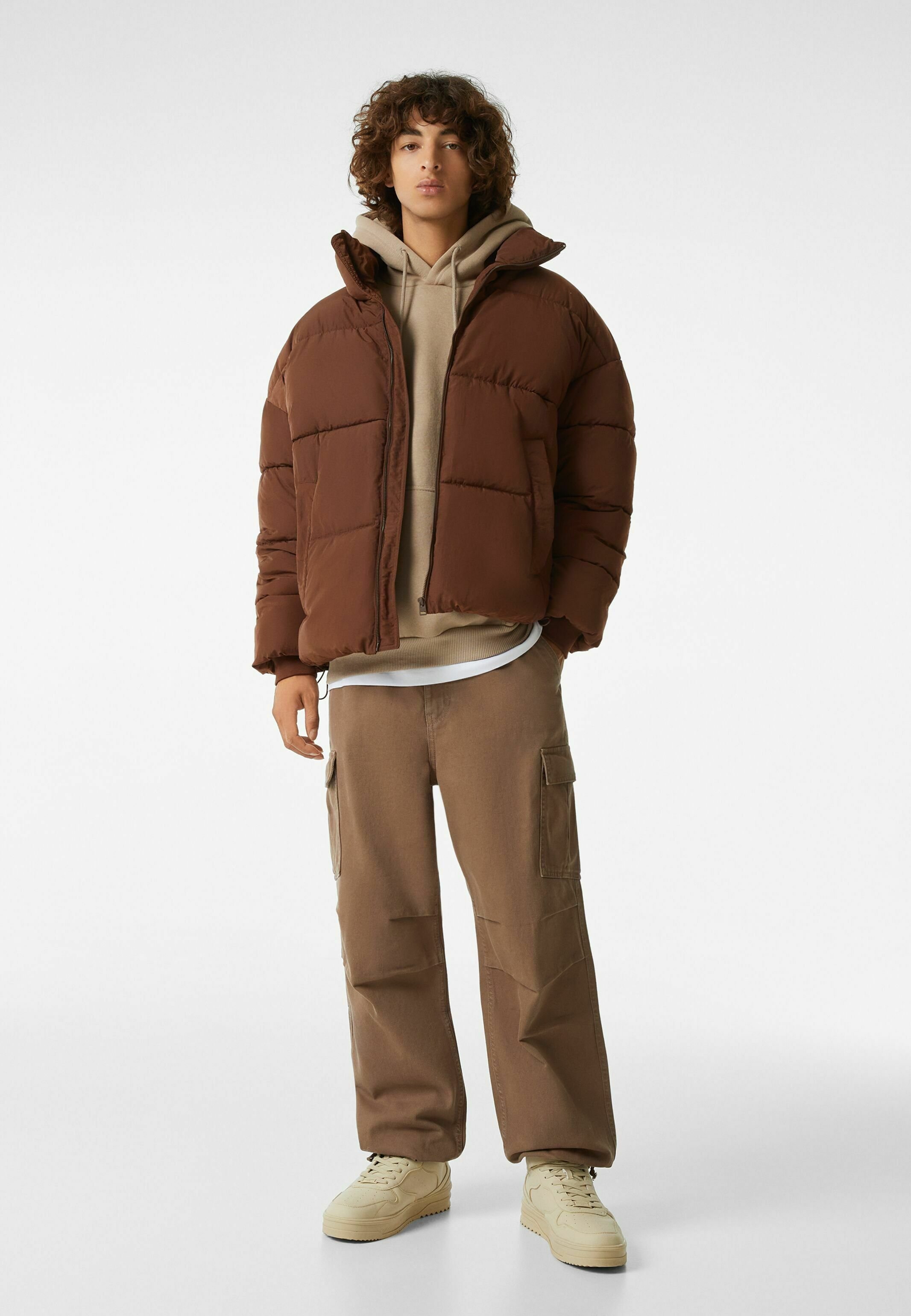 Bershka OVERSIZE - Winter jacket 