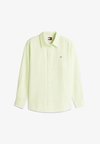 RELAXED FIT LINEN BLEND SHIRT - Πουκαμίσα με κουμπιά - faded lime